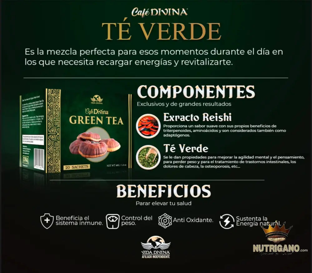 Cafe Divina Te Verde