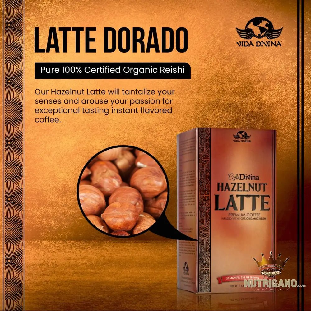 Hazelnut Latte Coffee | Vida Divina | Vida Divina