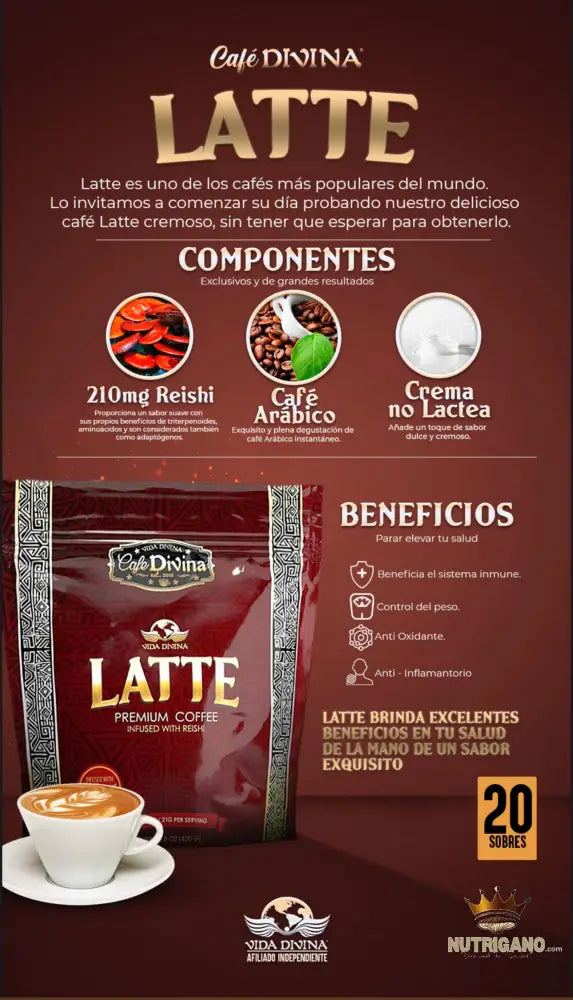 Latte Coffee Cafe Divina