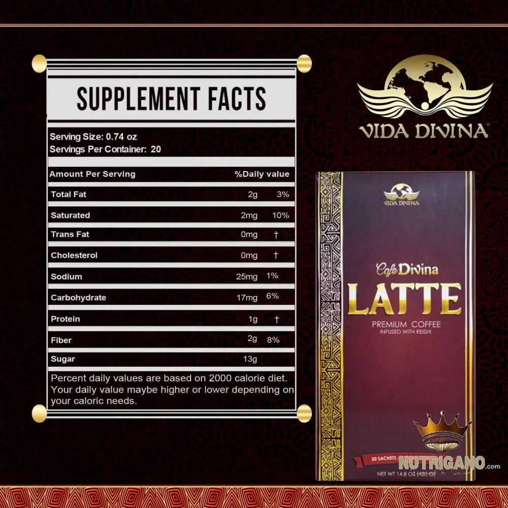 Latte Premium Coffee | Vida Divina | Vida Divina