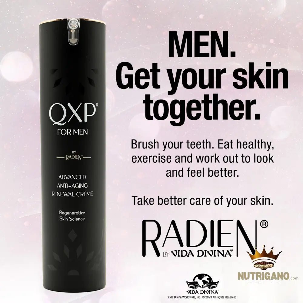 Radien QXP for Men Advanced Anti - Aging Renewal Creme | Vida Divina