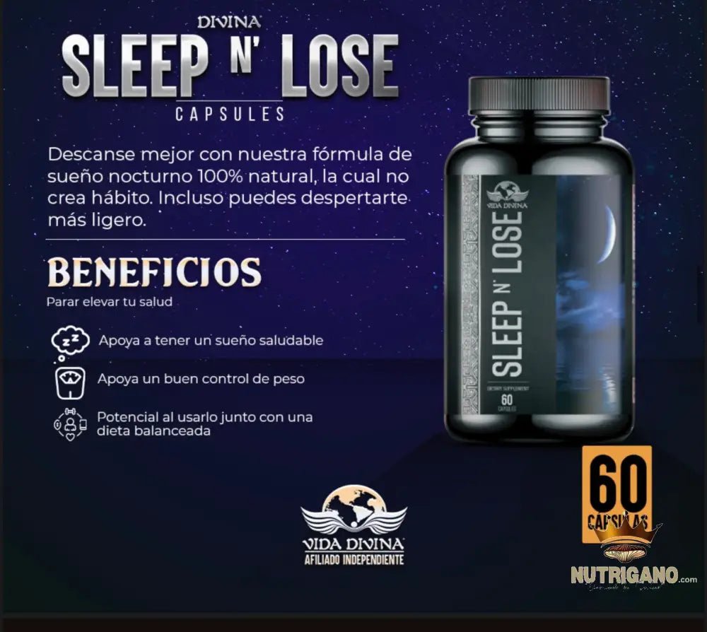 Sleep N Lose Capsules | Vida Divina | Vida Divina