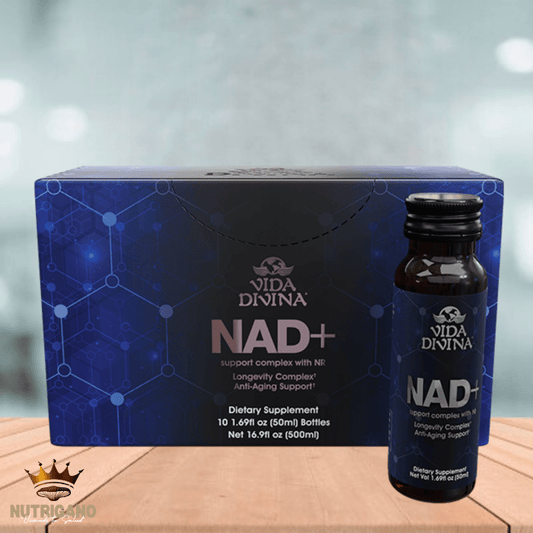 NAD+ Elixir: Cellular Energy, Anti - Aging & Vitality Support – Superfood Blend | Vida Divina | Vida Divina