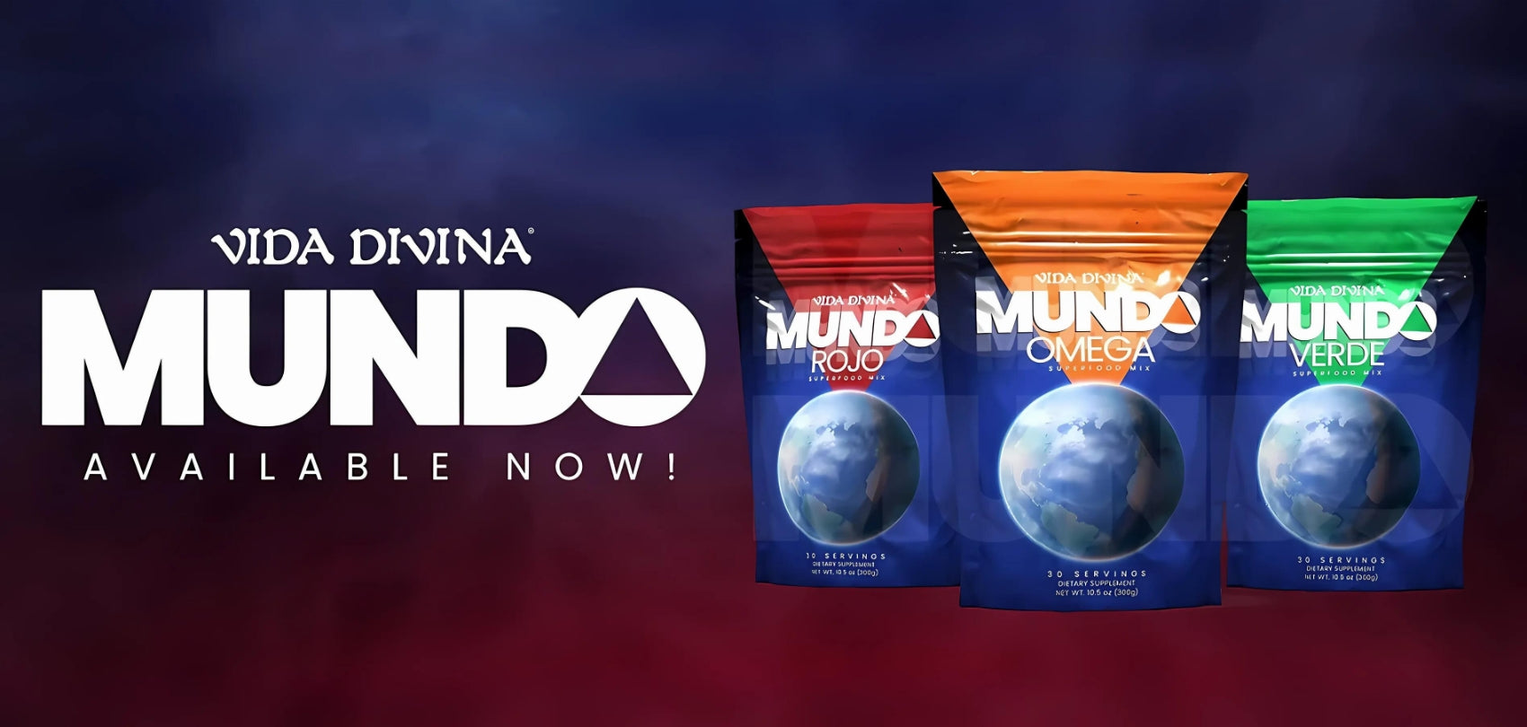 Vida Divina Mundo Superfood Mix - NutriGano.com