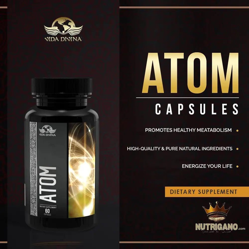 Atom Capsules | Vida Divina Supplement | Vida Divina