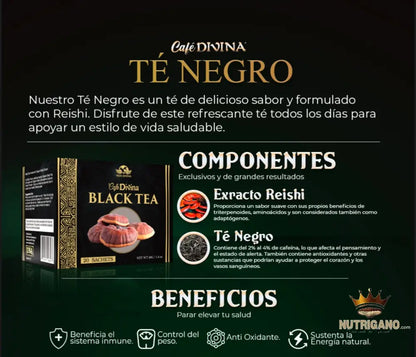 Cafe Divina Te Negro