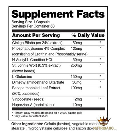 Brain Capsules | Vida Divina Supplement | Vida Divina