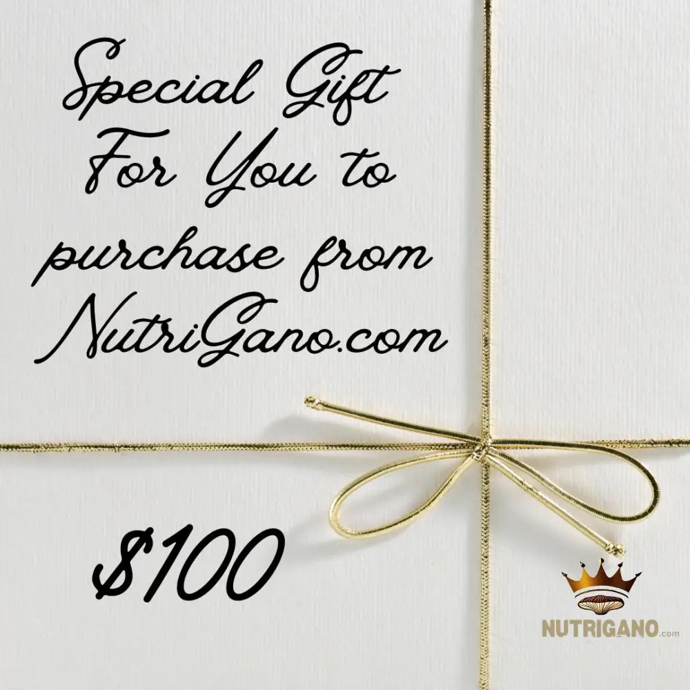 Nutrigano.com Gift Card $100.00