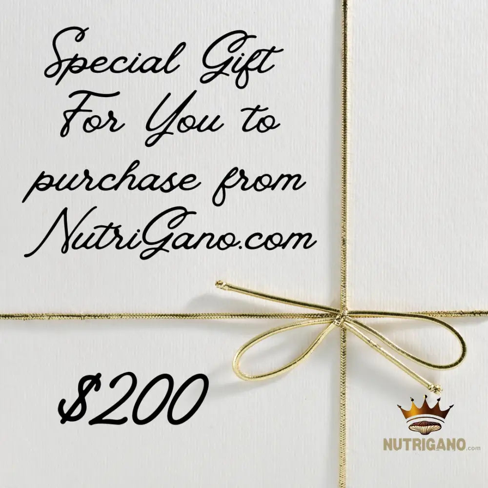 Nutrigano.com Gift Card $200.00