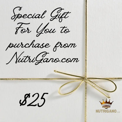 Nutrigano.com Gift Card $25.00