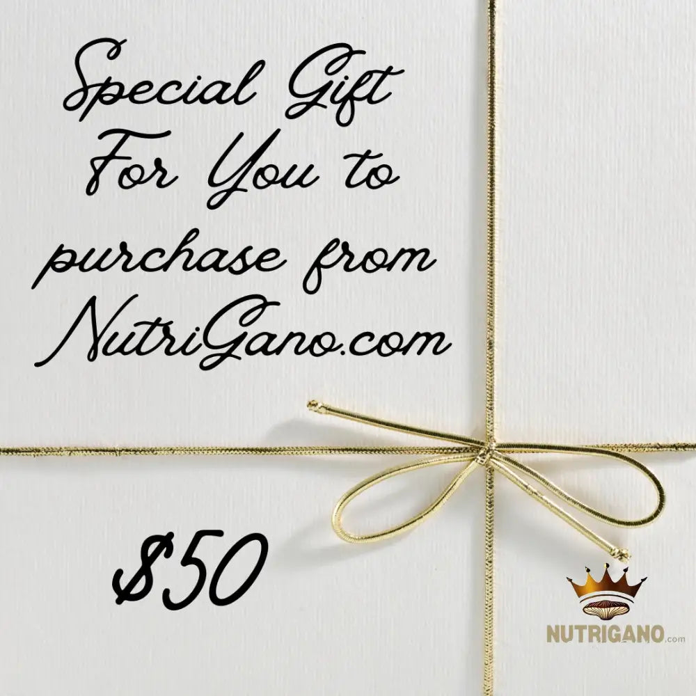 Nutrigano.com Gift Card $50.00