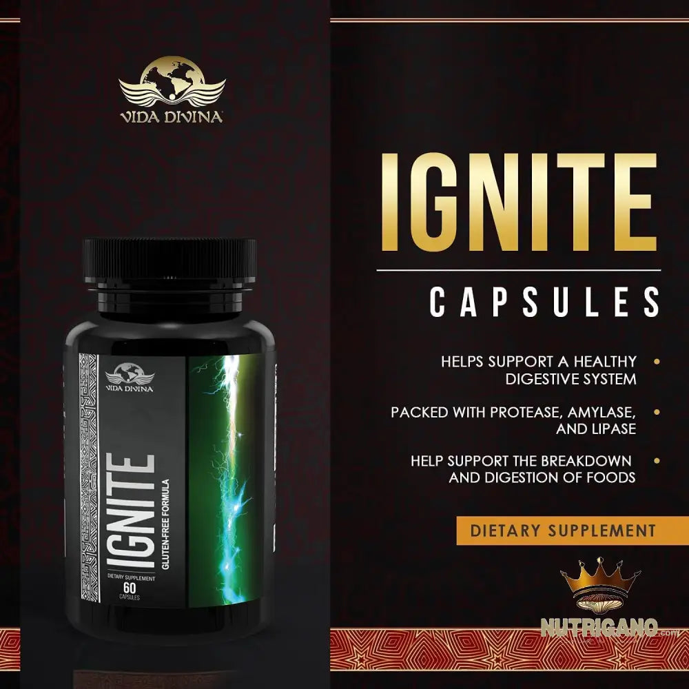 Vida Divina Ignite Digestive Enzymes