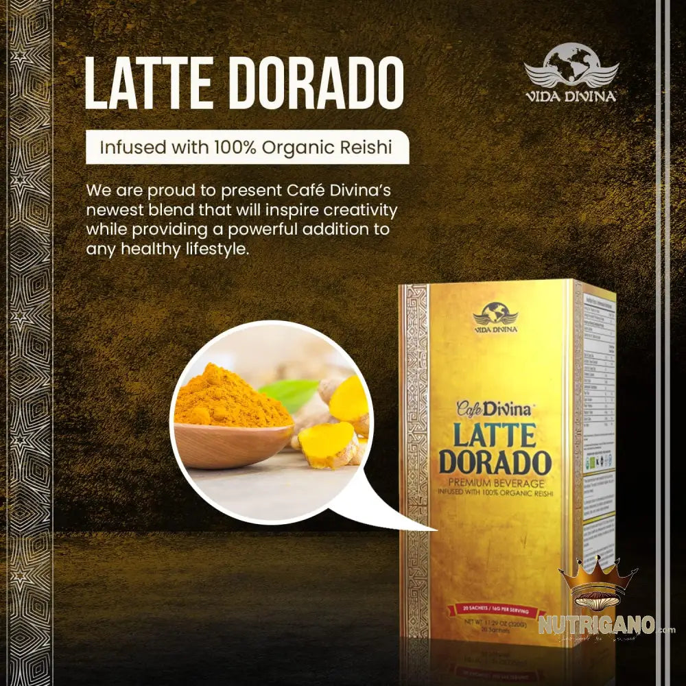 Vida Divina Latte Dorado Curcuma