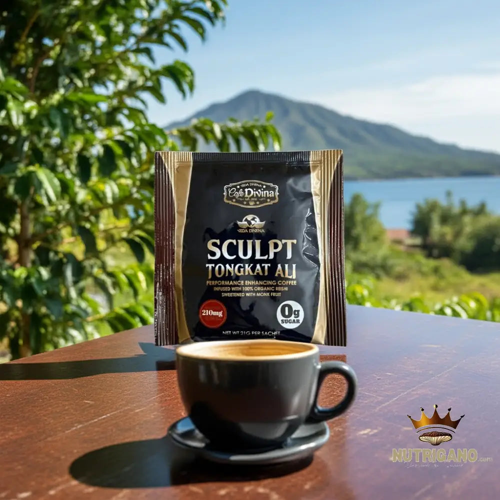Sculpt Tongkat Ali Coffee Cafe Divina