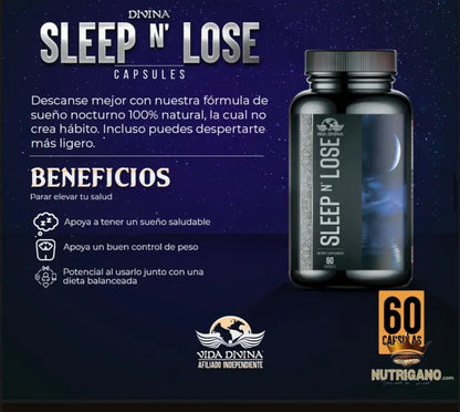 Sleep N Lose Capsules | Vida Divina | Vida Divina