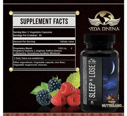Sleep N Lose Capsules | Vida Divina | Vida Divina