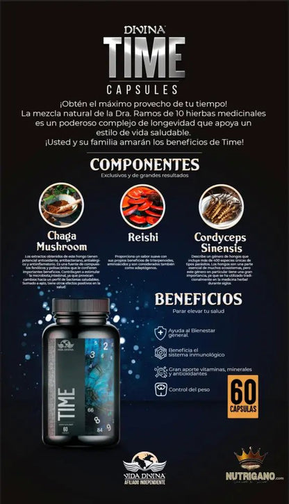 Time Healthy Aging Capsules | Vida Divina | Vida Divina