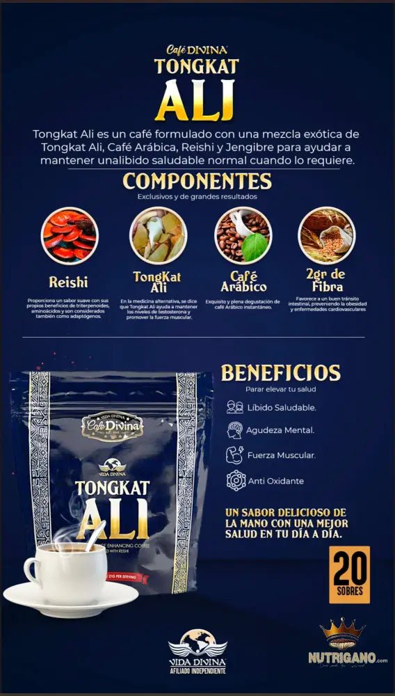 Tongkat Ali Coffee | Vida Divina | Vida Divina