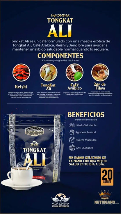 Tongkat Ali Coffee | Vida Divina | Vida Divina