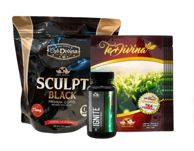 Vida Divina TeDivina Black Ignite Pack - NutriGano.com