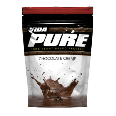 Vida Divina Vida Pure Chocolate Creme Plant Based Protein - NutriGano.com
