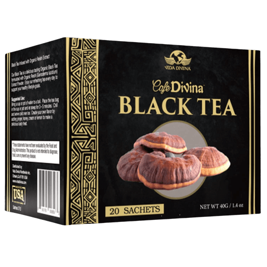 Vida Divina Black Tea - NutriGano.com