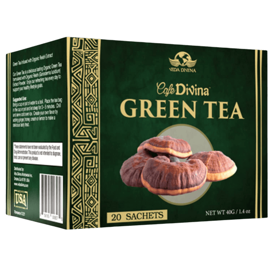 Vida Divina Green Tea - NutriGano.com