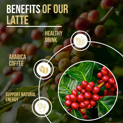 Vida Divina Vida Divina Latte Coffee - NutriGano.com