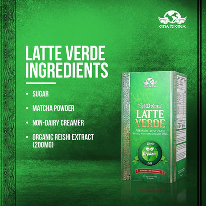 Vida Divina Latte Verde Matcha - NutriGano.com