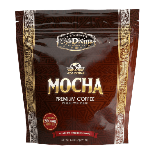 Vida Divina Mocha Coffee - NutriGano.com