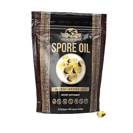 Vida Divina Reishi Spore Oil - NutriGano.com